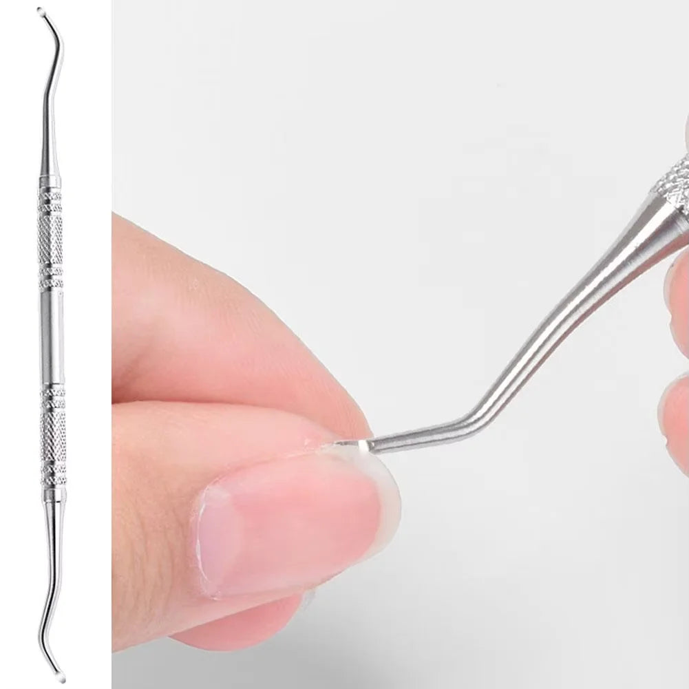 Ingrown Toenail Care Tool Double-headed Stainless Nail Relief Qme