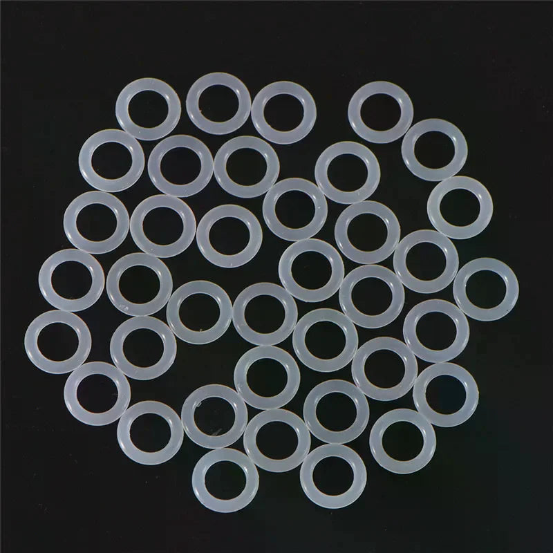 Silicone Rubber O-ring Switch Dampeners White Cherry MX Keyboard Qme
