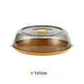 Kitchen Food Cover Insulated Vegetable Cover Multi-layer Transparent Dust-Proof Insect Food Insulation Cover Household Gadgets Qme Yellow