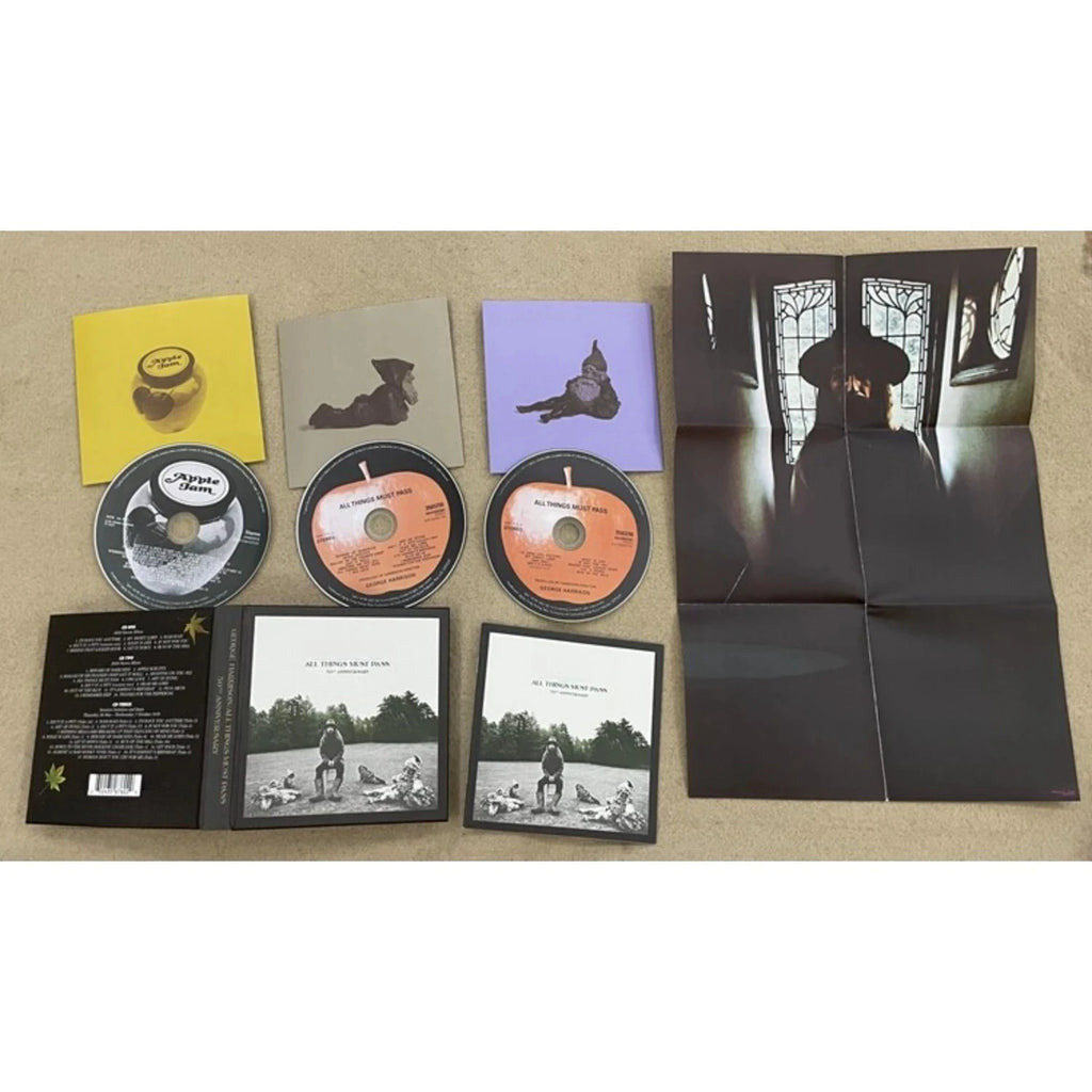 Folk-Rock Artist All Things Must Pass 50th Anniversary Deluxe 3CD Set, Full of Remastered Magic & Unreleased Demos Qme