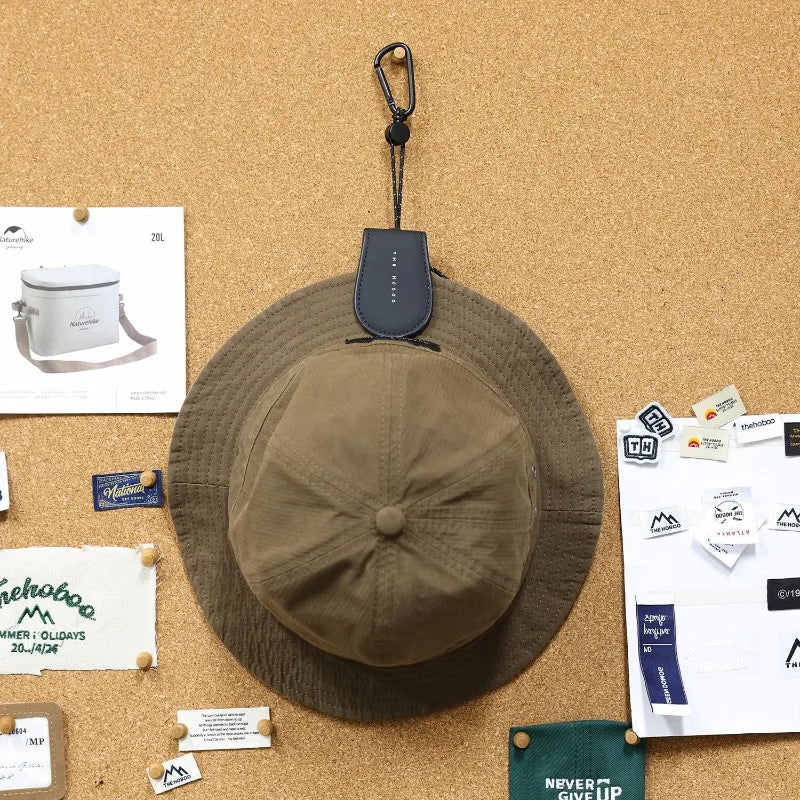 HOBOO Outdoor Multifunctional Magnetic Buckle Travel Out Hat Clip Qme