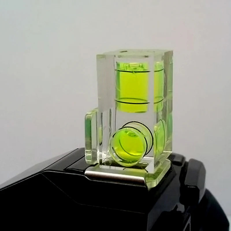Universal 3-Axis Hot Shoe Fixed Bubble Spirit Level 3D Spirit Level For Canon/Nikon/Pentax DSLR Camera Accessories Qme
