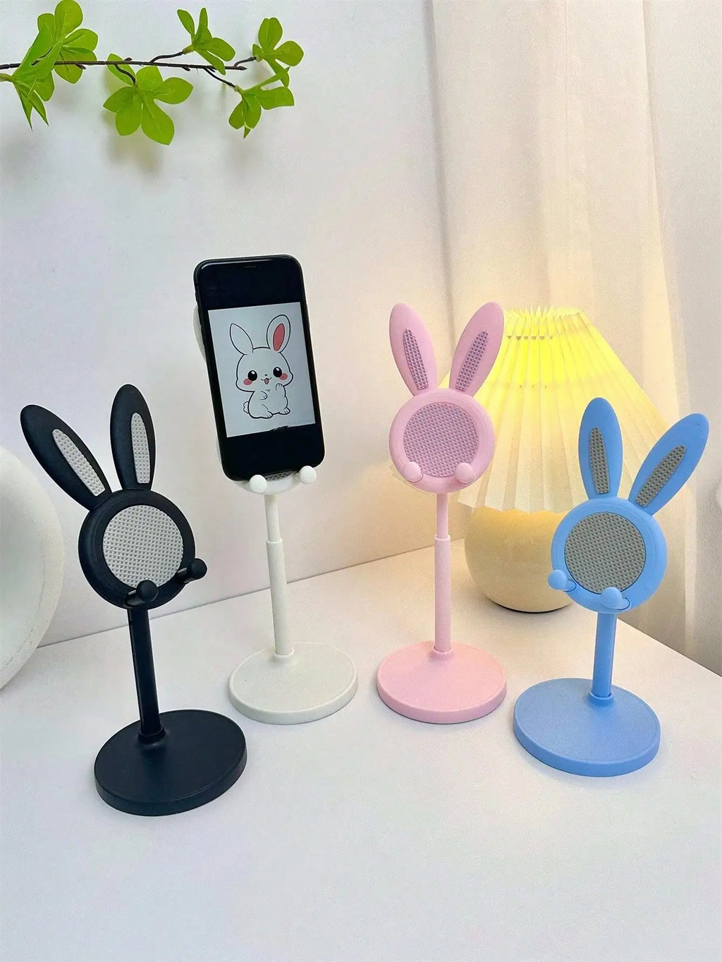 Cartoon Rabbit Desktop Phone Stand Multi-functional IPad Adjustable Qme