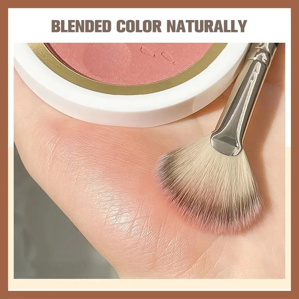 Highlighting Brush Soft Blusher Powder GECOMO Cosmetic 1 Make Up Qme