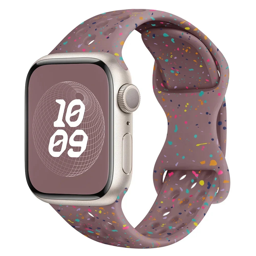 Silicone Strap Apple Watch Band Ultra 2 Sport Bracelet Iwatch Series