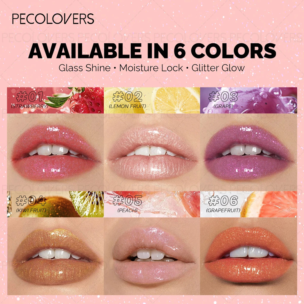 Vibrant Colors Lip Glaze Gloss Long-lasting Moisturizing Blam Qme