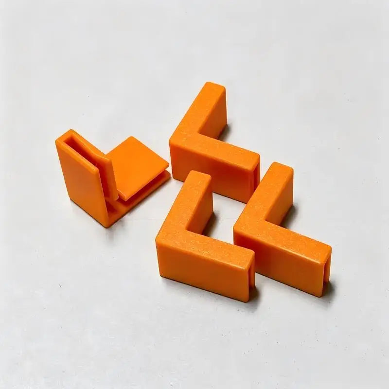 Carton Corner Right Angle Clips,Corrugated Box Edge Reinforcement Fixing Clamps For Box Reuse,Storage Bucket Making(3.1/1.57in) Qme size1 B