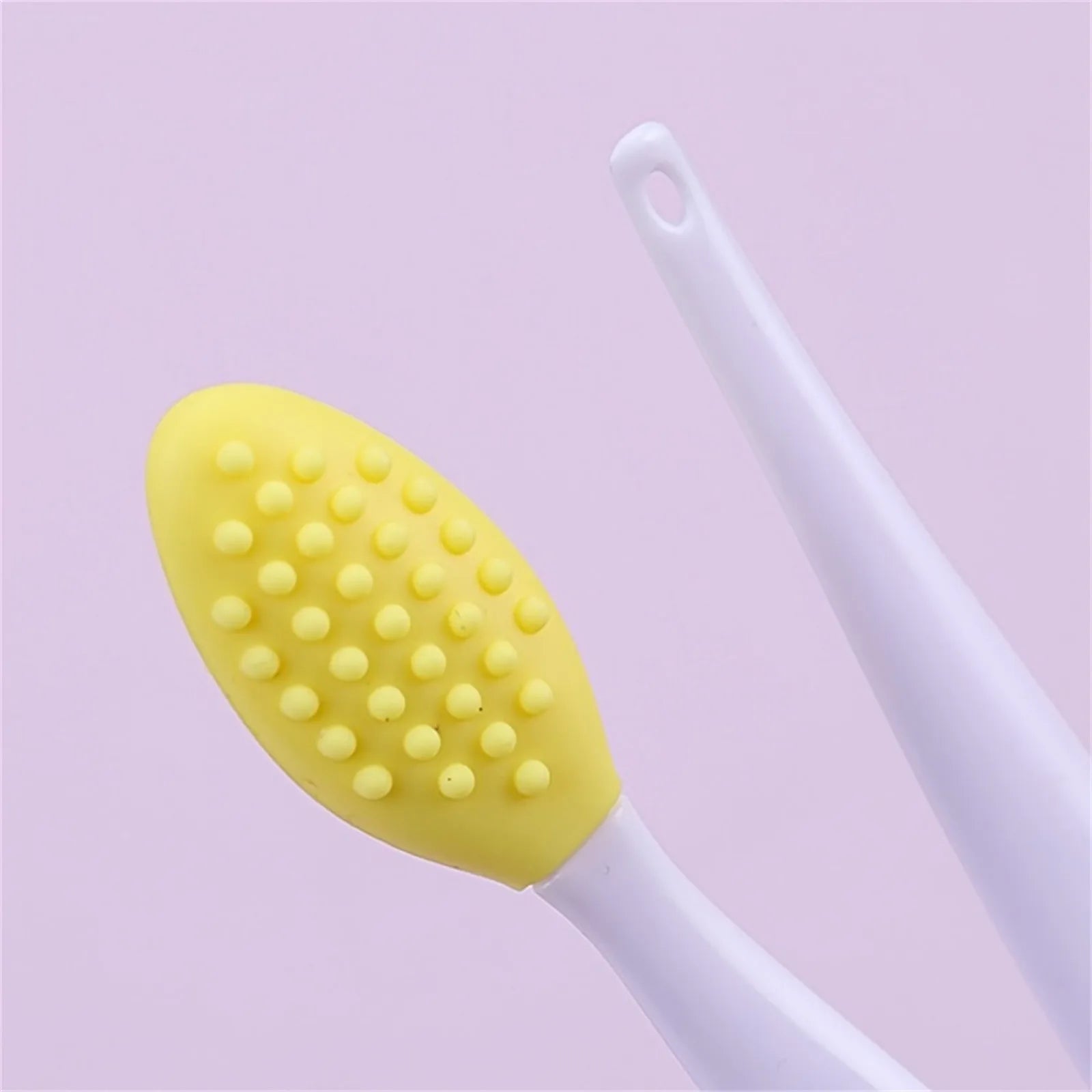 1PC Beauty Skin Care Wash Face Silicone Brush Exfoliating Nose Clean Blackhead Removal Brushes Facial Nose Cleaning Brush Tools Qme