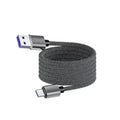 PD 65W USB to Type C Magnetic Suction Anti Winding Fast Charging Cable 1M USB Phone Data Charge Cable for iPhone Samsung Huawei Qme 1m USB to C