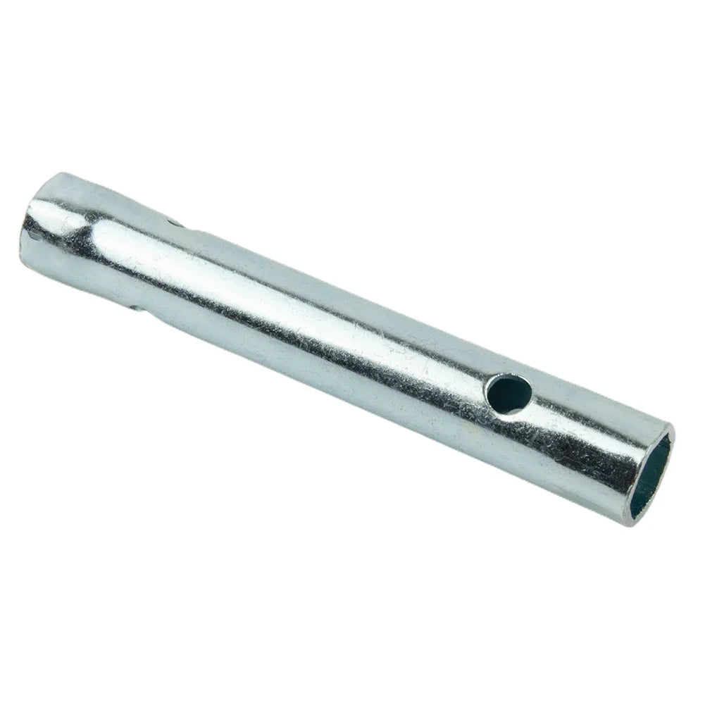 6PC 8-17mm Metric Tubular Box Wrench Set Tube Hollow Socket Wrench Filter Wrench Professional Automotive Repair Tool Set Qme