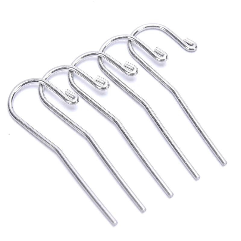 Stainless Steel Dental Lip Hook Root Canal Measuring Accessories Qme