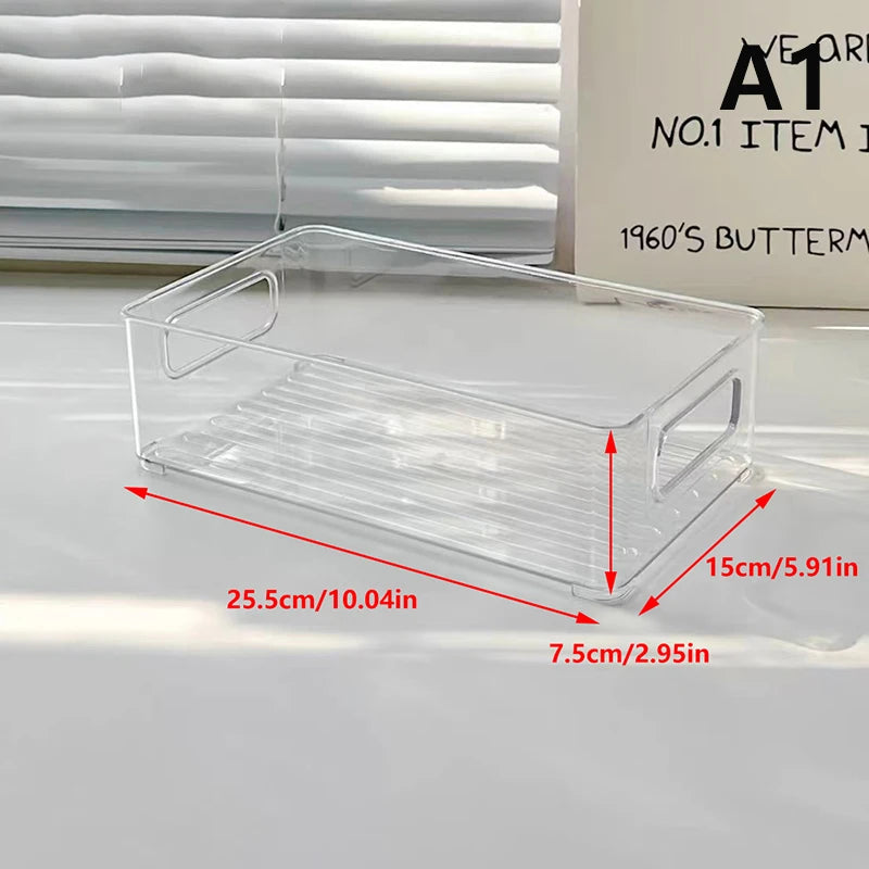 Dormitory Household Facial Mask Skin Box Refrigerator Storage Acrylic Qme A1