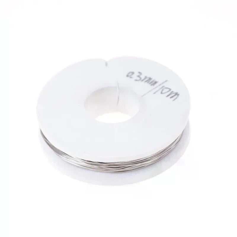 High-quality Nichrome Wire 10m Length Resistance Resistor AWG Qme