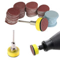 100pcs 25mm 1-Inch Sanding Discs: Abrasive Paper Polishing Pads For Rotary Tools - Perfect For Sanding & Polishing! Qme 100pcs 1in