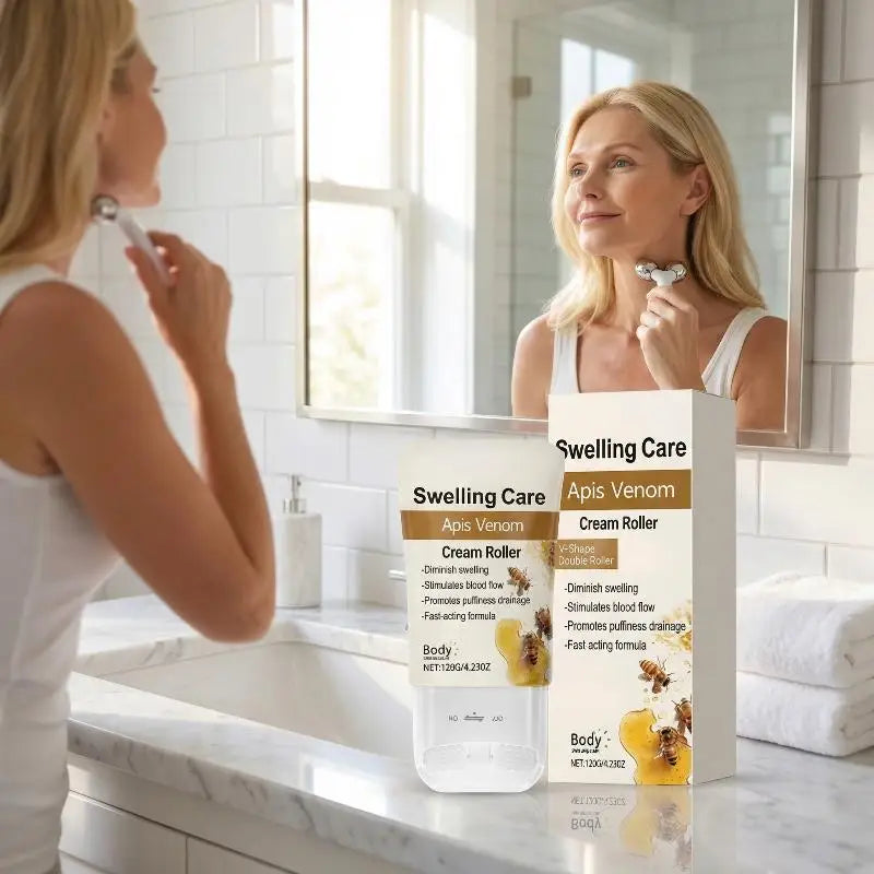 Neck Skin Roller Cream Lifting Moisturizer Tightening Hydrating Aging Qme Default Title