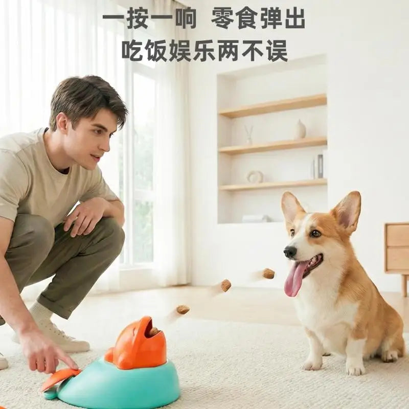 Dogs Cats Fun Feeding Machine Pet Training Toy Toys Interactive Dog Qme