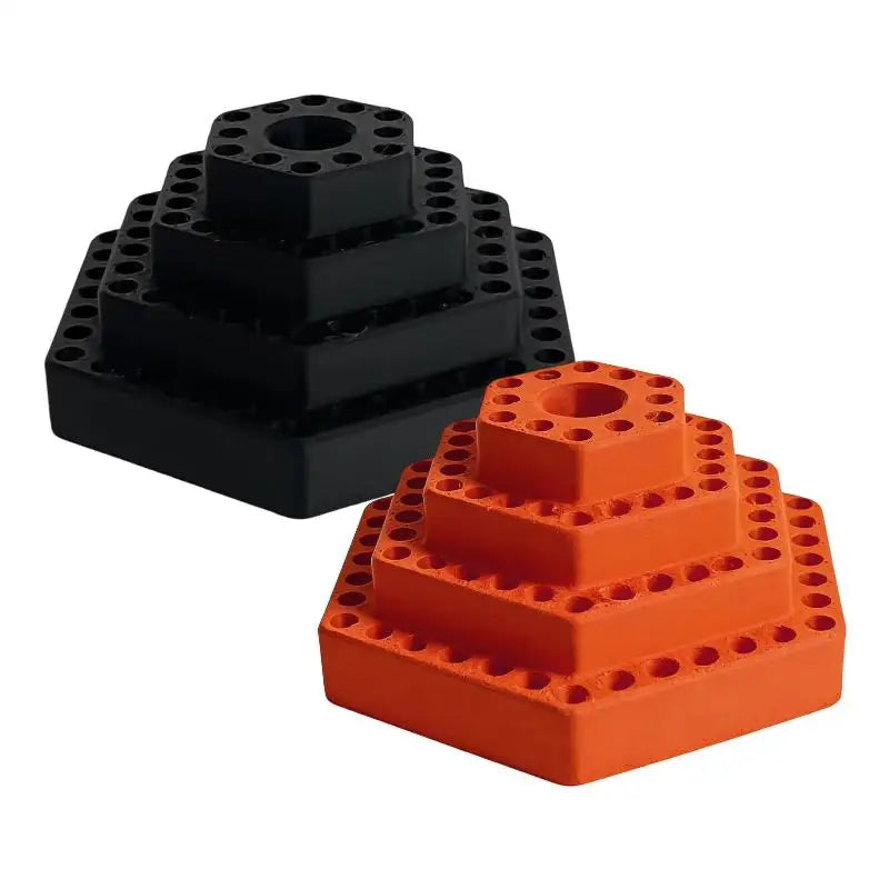 Drill Bit Storage Screwdriver Bits Holder Hex Shank Organiser Box Qme