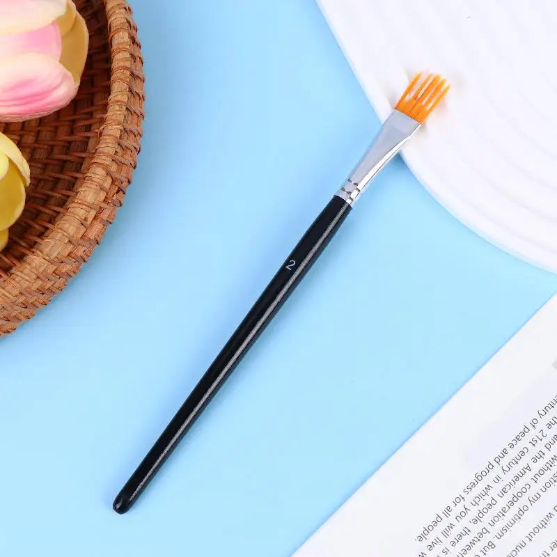 Watercolor Paint Brushes Ergonomic Design Durable Nylon Bristles Qme 02