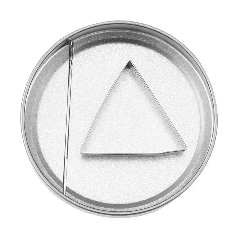 6 Sugar Cookie Cutter Mold Stainless Steel Korean Cookies Game Tools Qme 1set-triangle