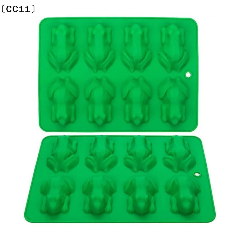 3D Frog Silicone Molds Fondant Candy Chocolate Mould Passover Jello Qme Default Title