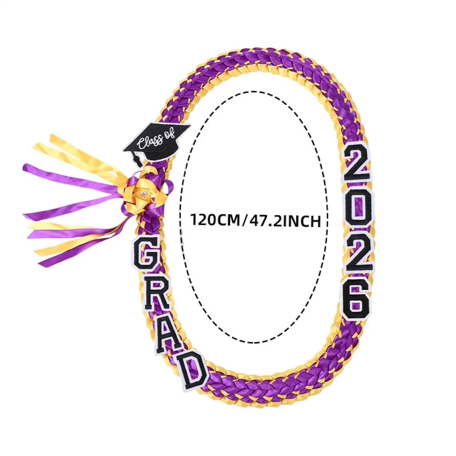 Money Garland 2026 Handmade Grad Ribbon Necklace Accessories Women Qme