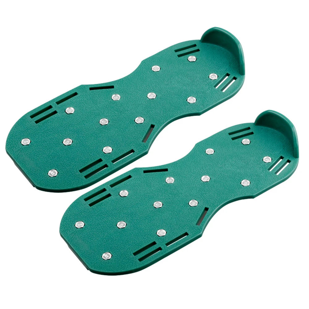 Gardening Lawn Aeration 4.2CM Grass Tamping Shoes Inflatable Aerating Shoes Self-levelling Epoxy Garden Tools Qme