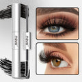 Dual-Head Waterproof Mascara, Thickening And Lengthening Dual Effect, Sweatproof & Grease-Resistant, Quick-Dry, No Clumping Qme 01