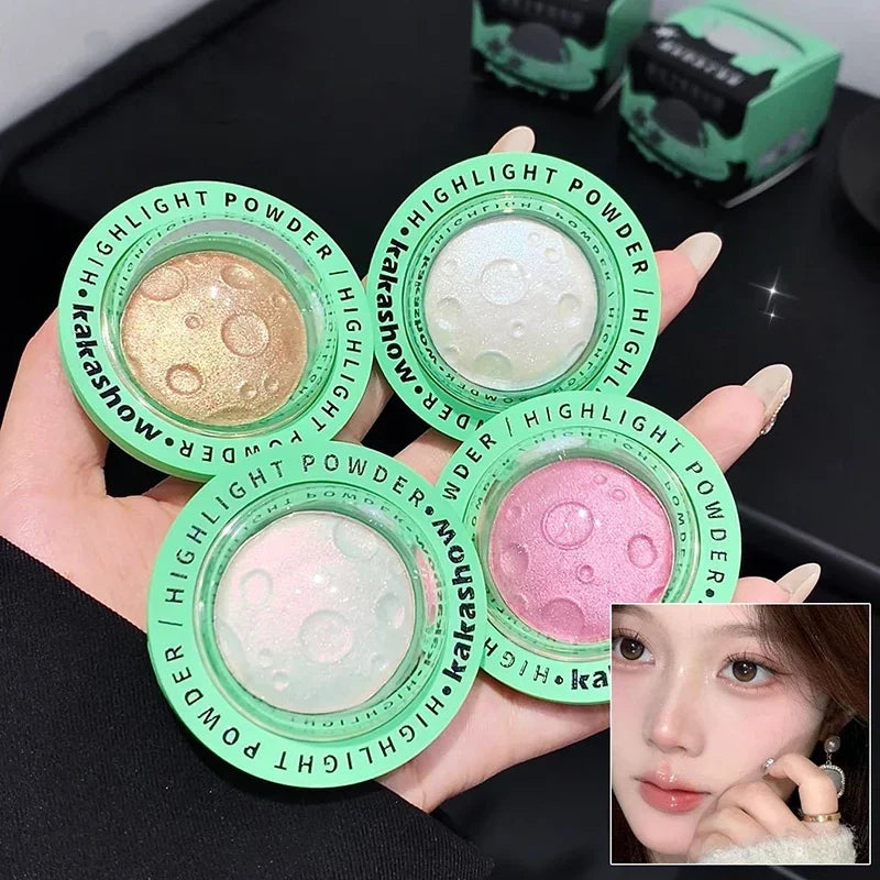 Planet Space Highlighter Powder Brighten Fairy Adas Shimmer Water Qme