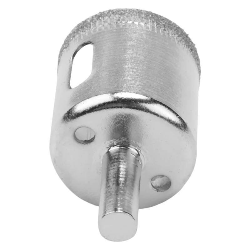 A02F-4 Pcs 30Mm Diamond Tipped Tile Glass Hole Saw Drill Bit Qme Silver Tone