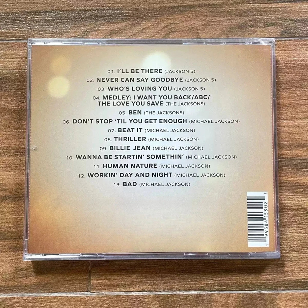 "Michael" Movie Soundtrack Compilation Music CD Pop Icon Portrait Themed Cover Classic Hits Collectible Record Qme
