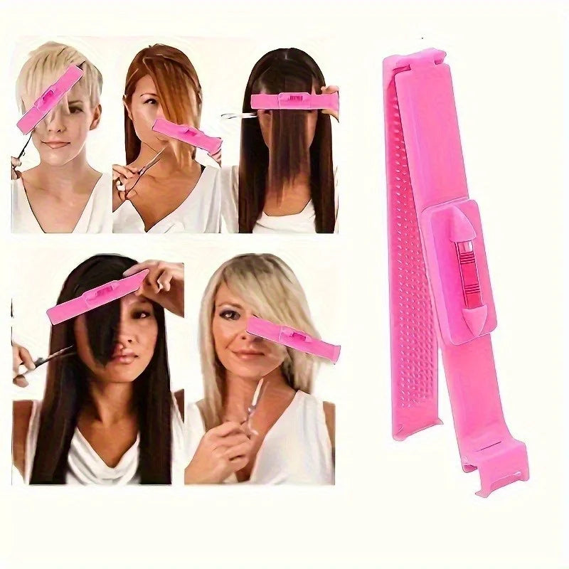 4Pcs DIY Hair Cutting Tool Set Straight Thinning Hair Scissors Hair Bangs Clip Hair Cutting Comb Household Barber Hairdressing Qme