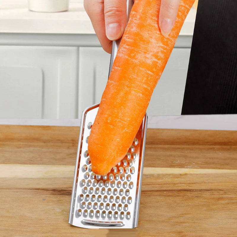 Micro-blade Fine Grater Stainless Steel Handle Hard Cheese Carrot Qme