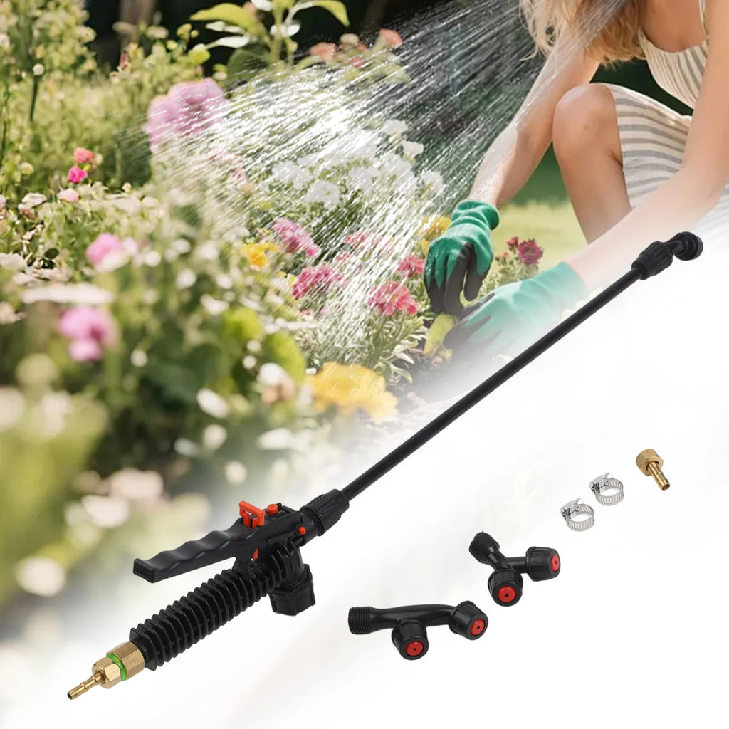 Manual Backpack Sprayer Household Small High Pressure Agriculture Spray With 3 Nozzles Backpack Garden Spray Garden Tools Qme Default Title