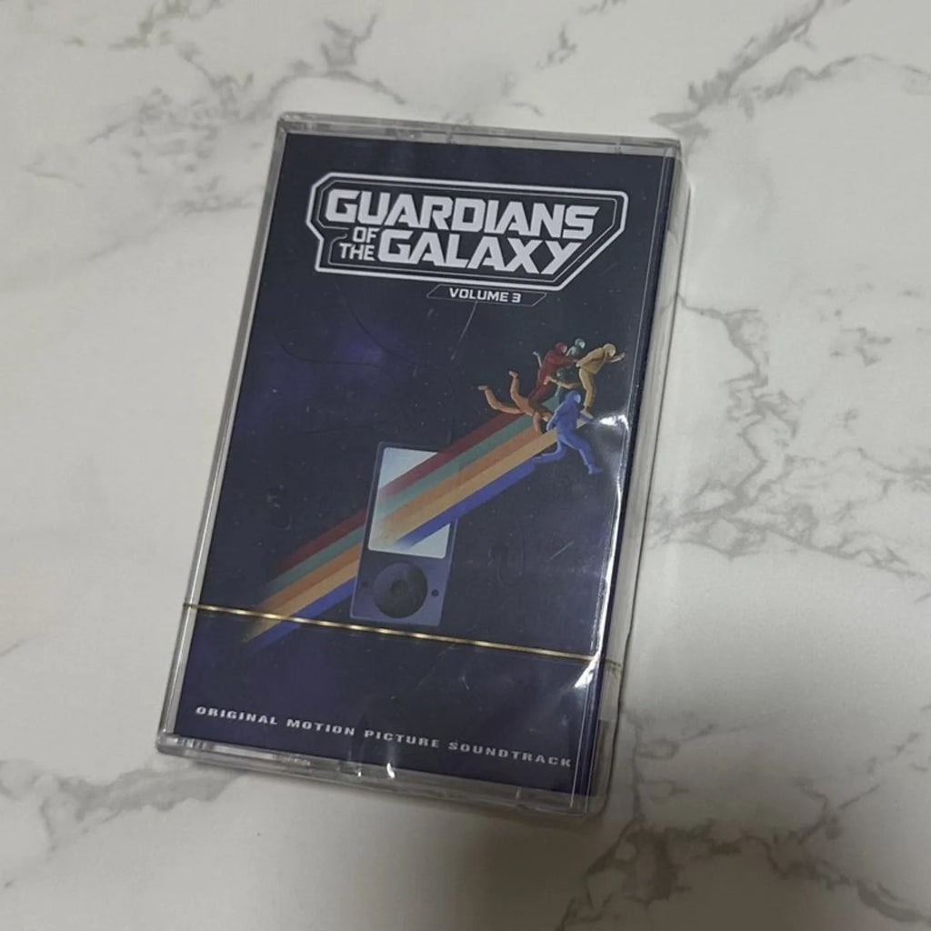 Retro Movie Soundtrack Cassette Tape Set，Set or Single Available，Space Adventure Themed 2 Album Covers Pop-Rock Tracks Included Qme B