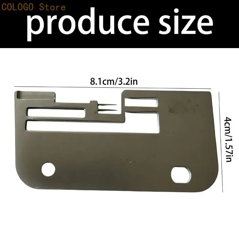 Household Sewing Machine Needle Plate Heavy Duty Metal Replacement Qme