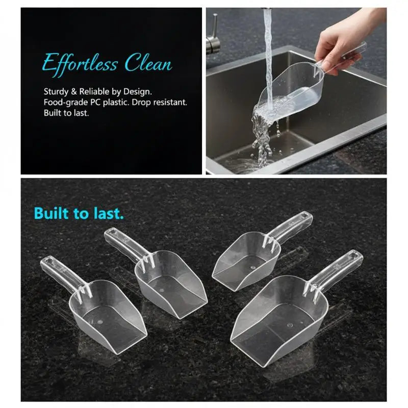 Bar Buffet Wedding Favor Party Ice Sugar Sweets Candy Clear Acrylic Qme