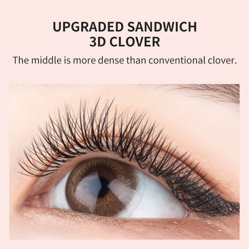NATUHANA 3DW Shape Eyelash Extension 3D Premade Volume Fan Lashes W Qme