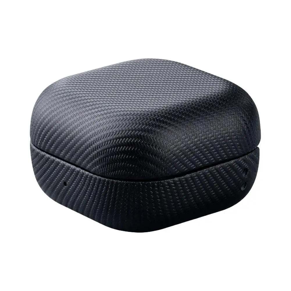 for Samsung Galaxy Buds 4 Pro Leather Headphone Protective Case With Shock-absorbing Full Cover Shell Qme A