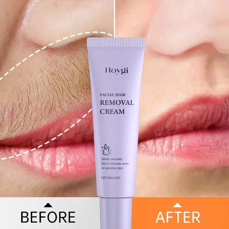 3 Minutes Fast Hair Removal Cream Painless Hair Growth Inhibitor Lip Face Arm Armpit Leg Permanent Depilatory for Men Women Care Qme