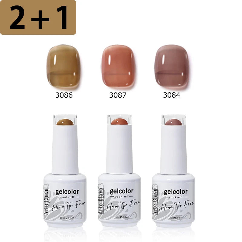 Ice-transparent Nude Gel Nail Polish 2026 Popular Daily Gentle Jelly