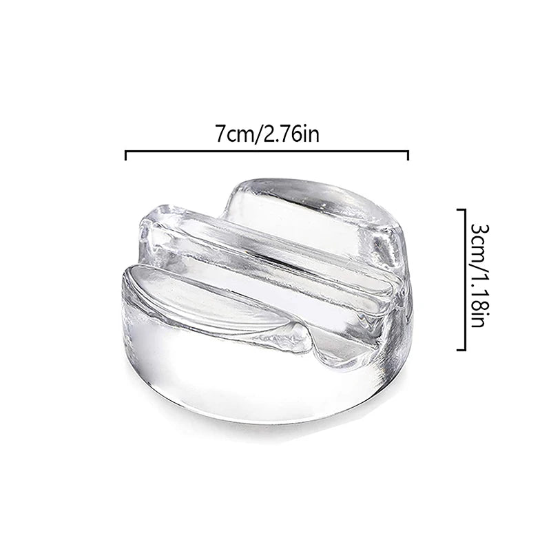 Fermentation Glass Weight with Easy Grip Handle Heavy Glass Fermenting Lid for Jar Pickle Pickling Crock Kimchi Qme Transparent