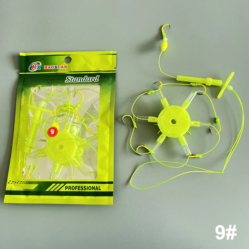 DIY Accessories Explosion 4 5 Hooks Fishing Lure Bait Carp Trap Qme A2
