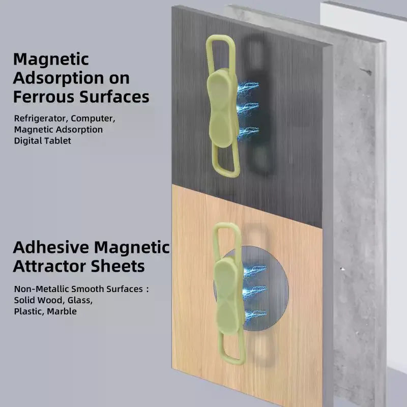 2 3 Magnetic Multifunction Silicone Adjustable Pen Stand Tablet Fixed Qme