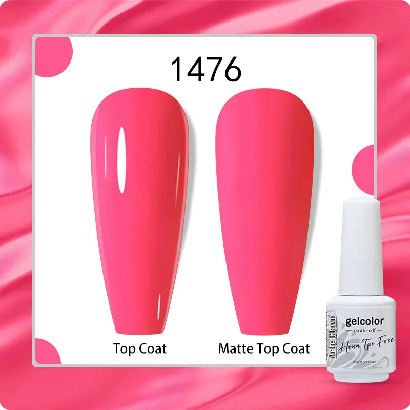 Arte Clavo HEMA TPO White Bottle 180 Colors Series Semi-permanent Gel