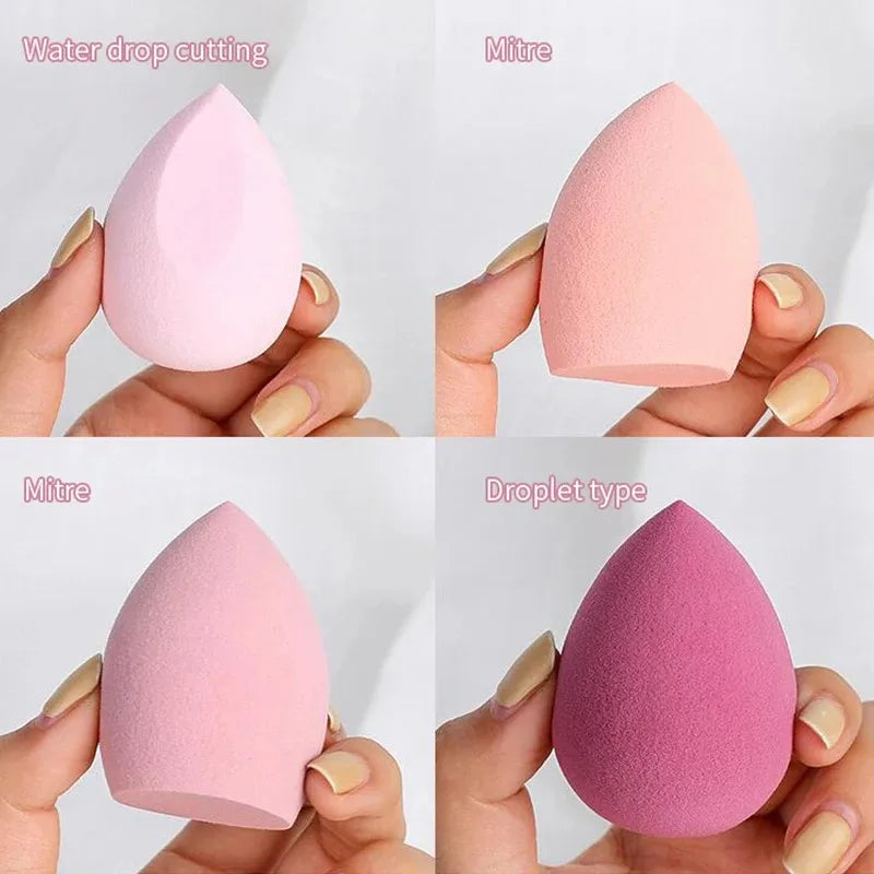 Makeup Sponge Powder Puff Dry Wet Combined Beauty Cosmetic Ball Qme Pink China Mainland