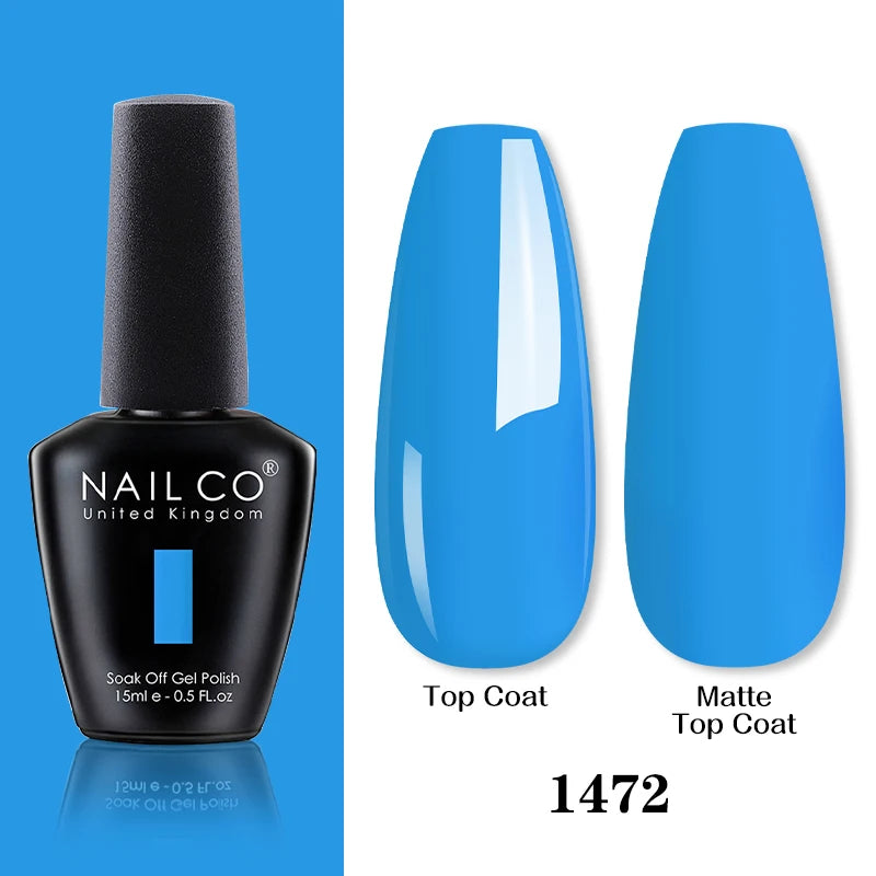 NAILCO Springsummer Hybrid Gel Nail Polish Semi-permanent UV Varnish
