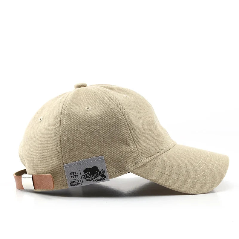 Summer Baseball Cap for Men Women Korean Streetwear Sun Hat Leather Buckle Hip Hop Snapback Caps Outdoor Trucker Hat Unisex Qme