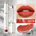 Matte Liquid Lipstick Makeup, Waterproof Non-fading Non-stick Cup, Smooth Misty Finish for Fuller Lips, Rich Color Rendering Qme 307