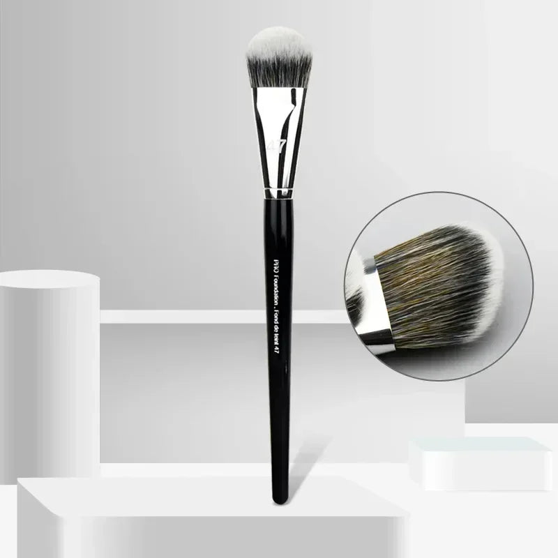 1PC Professional 47 Broom Head Foundation Brush Liquid Brushes Foundation Shadow Repairing Women Face Base Makeup Beauty Tools Qme NO.47