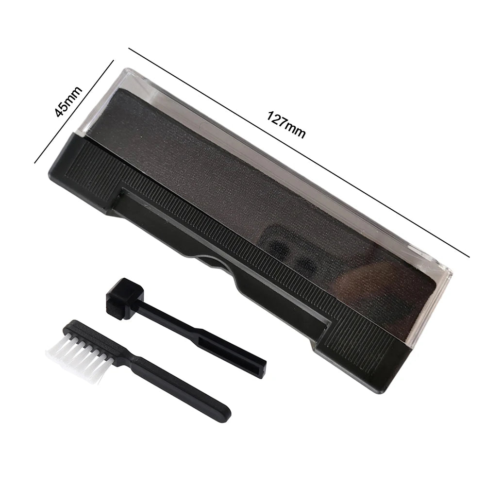 3Pcs/Set Vinyl Record Cleaner Kit Cleaning Brush Dust Remover Set Record Cleaner Cleaning Brush Tool Vinyl Record Cleaning Brush Qme